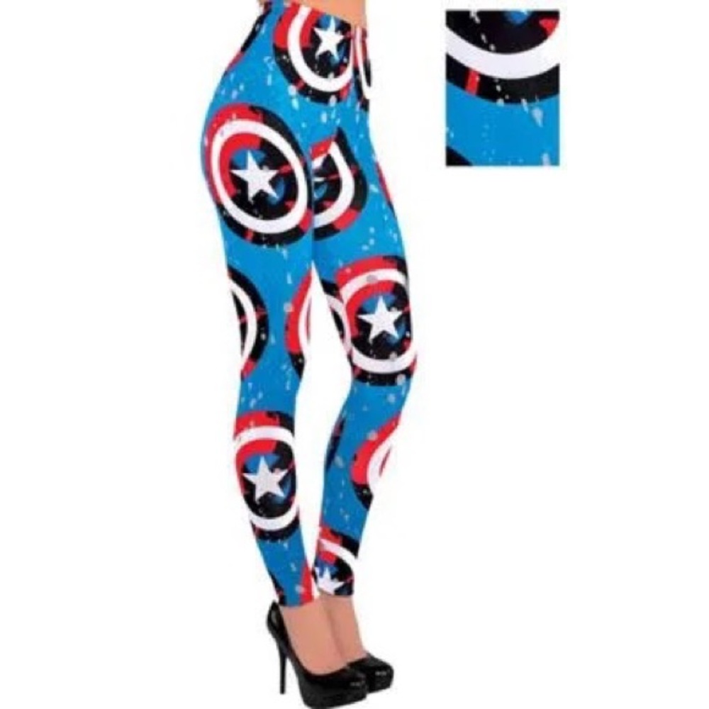 Marvel American Dream Leggings NEW WITH TAG One size